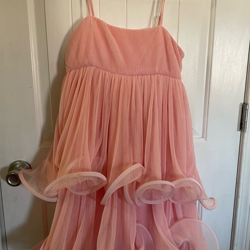 Urban Outfitters Luna Tiered Babydoll Mini Dress size XS - Picture 8 of 8